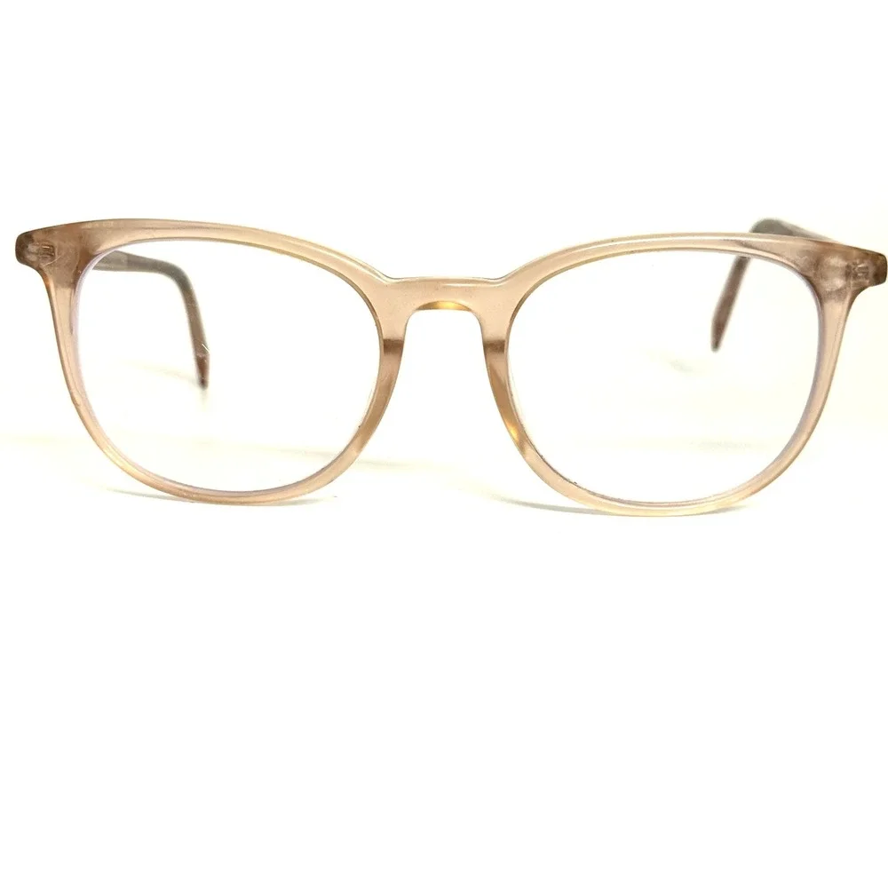 Warby Parker Durand XW 668 Rose‎ Water Eyeglasses Frames 55-20-150 Pink Clear